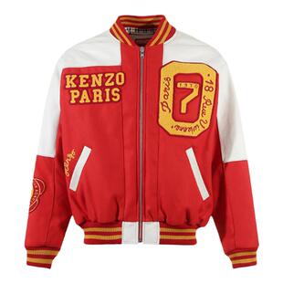 KENZO高田贤三 男士宽松版短款棉服夹克上衣外套 FD6 5BL140 9OH