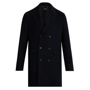 【绵羊毛】SCOFIELD男士秋冬新款英伦中长款毛呢外套大衣