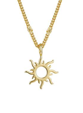 【自营】VITARING项链女简约太阳花造型吊坠锁骨链小众设计首饰