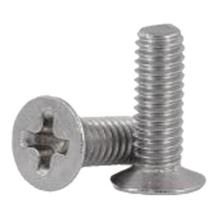 本色/黑色304不锈钢碳钢120度角 小沉头薄头螺丝十字高端电子螺钉