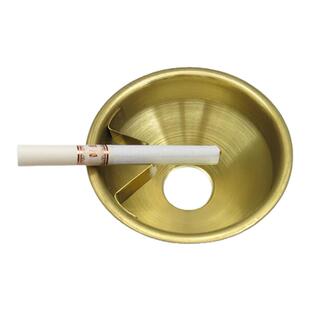 不锈钢烟漏酒瓶改造烟灰缸盖子金属盖子配件酒瓶切割创意漏斗烟扣