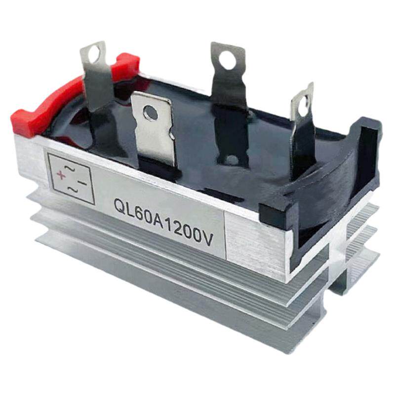 4脚发动机单相整流桥大功率QL20A/30A/35A/50A/60A/1200V散热桥堆