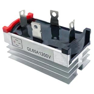4脚发动机单相整流桥大功率QL20A/30A/35A/50A/60A/1200V散热桥堆