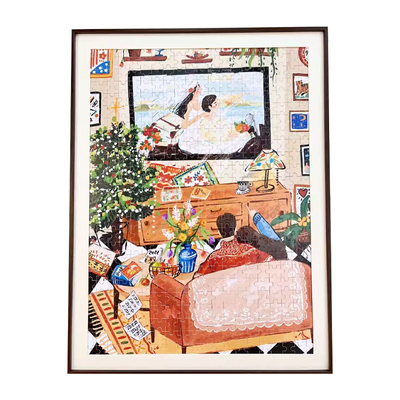 新款木纹贴皮铝合金窄边框