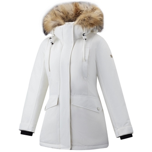KOLON SPORT可隆SNOWBALL毛领羽绒服GTX防水防风透湿鹅绒夹克
