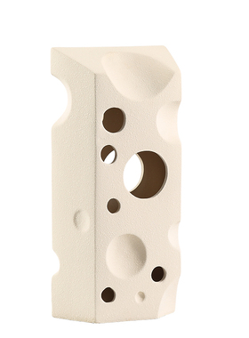 侘寂陶瓷洞洞几何家居桌面装饰品