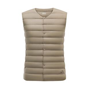 伯希和户外800蓬羽绒马甲男秋冬新款轻薄保暖登山防风排骨羽绒服