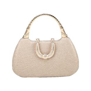 手拿包放手机礼服宴会包包红毯走秀包时尚名媛晚宴包细闪手提包女