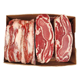 10斤装进口冷冻生鲜牛上脑健身烧烤牛肉原切背肩烤肉背瘦肉牛排