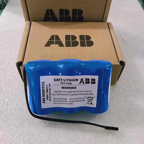议价ABB机器人CPU电池 3HAC16831-1 10.8V IRB2400锂电池3HAC1315