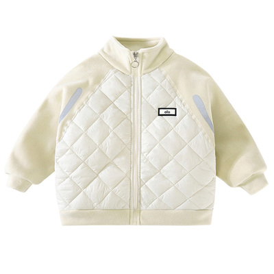 男童女童毛绒加厚保暖上衣