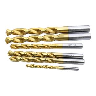 镀钛M42高钴霸王钻含钴钻加硬高速钢直柄麻花钻模具钢 不锈钢钻头