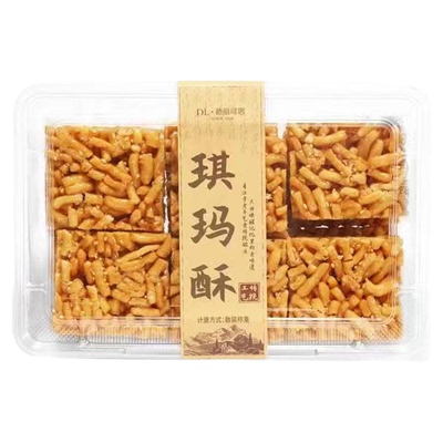 DL/胖东来正品代购琪玛酥沙琪玛酥德丽可思甜品点心零食自营糕点