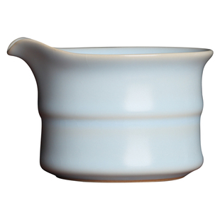 问鼎汝窑老款器度天蓝茶杯竹节公杯百合杯手工杯子四喜杯汝瓷茶具