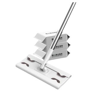 静电除尘拖把一次性懒人免洗平板拖布新款家用一拖净拖地清洁神器