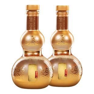 【新客品鉴】金六福酒福系列金品鉴小酒葫芦绵柔浓香纯粮白酒双瓶