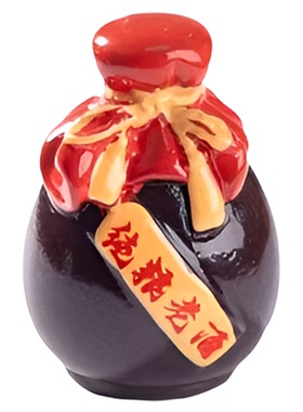 微景观仿真酒瓶油壶茶罐系列摆件