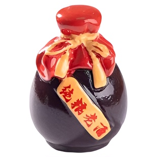 微景观仿真酒瓶油壶茶罐系列 娃娃屋diy装饰品配件车载桌面小摆件
