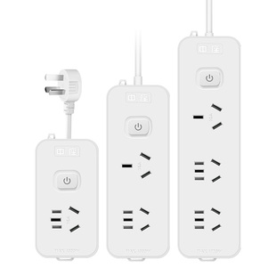 大功率插排空调热水器16安三孔插座10a转16a转换器延长线接拖线板