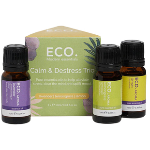 澳大利亚原装进口ECO静心减压精油三重奏身心放松提振情绪疲倦
