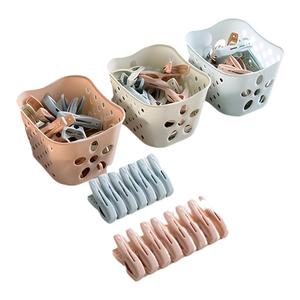 30个强力防风晾衣夹内衣衣服小夹子家用塑料床单凉衣晒衣夹袜子夹