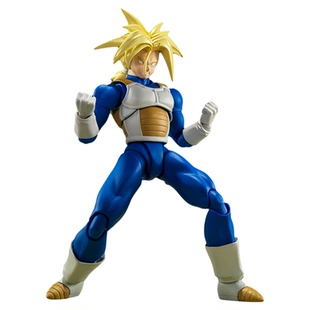 有货 万代 SHF 龙珠Z 特兰克斯 超级赛亚人 隐藏超级力量 可动