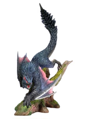 GSC CAPCOM 卡普空 CFBCM 怪物猎人系列 迅龙 初版 雕像 手办