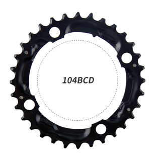 浩盟山地车牙盘修补盘齿片8/9/10速22/32/44齿盘片修复兼容禧玛诺