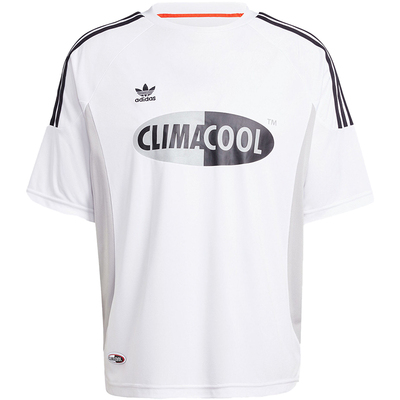 Adidas/阿迪达斯正品三叶草男士圆领透气运动球衣T恤JH4964