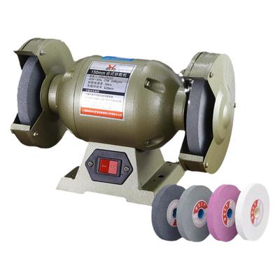 工业级台式砂轮机磨刀机抛光机