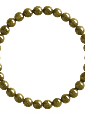 2026年天然绿檀木手串女款本命年