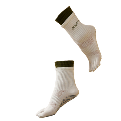 卡益专业瑜伽袜中筒防滑运动袜女