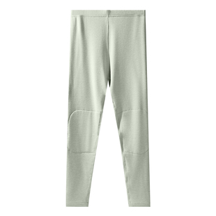 蝶安芬加厚护膝保暖裤女高腰贴片发热打底裤内穿修身秋裤抗菌线裤