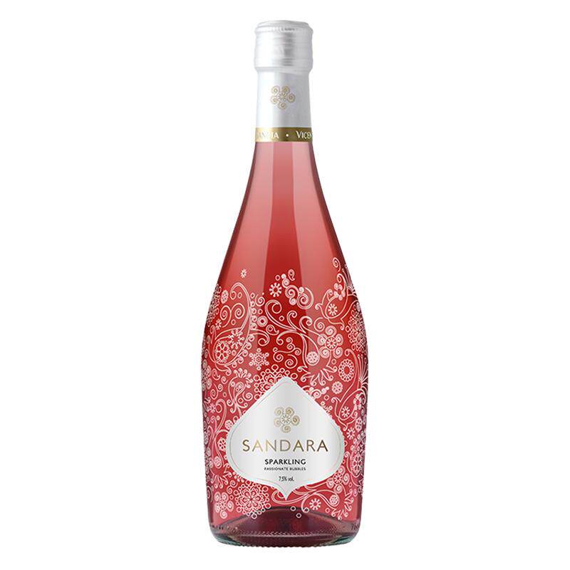 西班牙原瓶进口红酒桑德拉甜红起泡酒气泡酒果酒红葡萄酒750ml