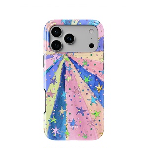 Acvoo奇幻乐园缤纷星星彩带iPhone17Promax保护16适用于苹果15手机壳14防摔壳13不褪色12环保可水洗Air全包