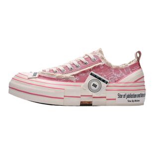 Star By Wishes贴贴鞋帆布鞋情侣潮流百搭女子夜光休闲低帮板鞋