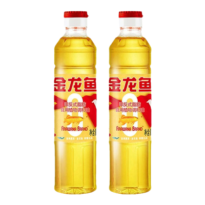 非转基因黄金比例调和油400ml×2