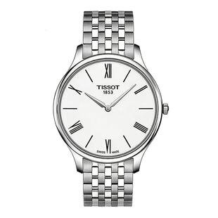 【自营】中古未使用天梭经典系列男士腕表瑞士石英手表 百搭礼物