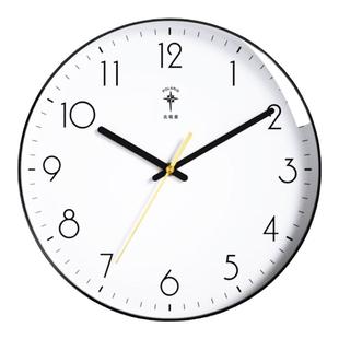 北极星日本精工机芯挂钟客厅北欧钟表家用时钟简约挂表创意石英钟