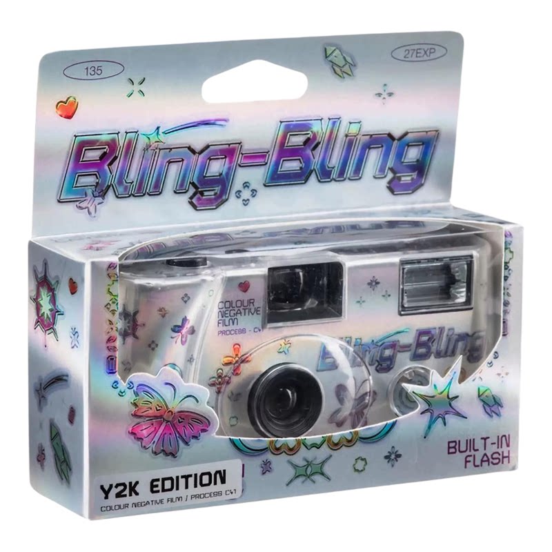 香港正品现货华纳同款 Y2K胶片相机 BLING-BLING 特效胶卷一次性