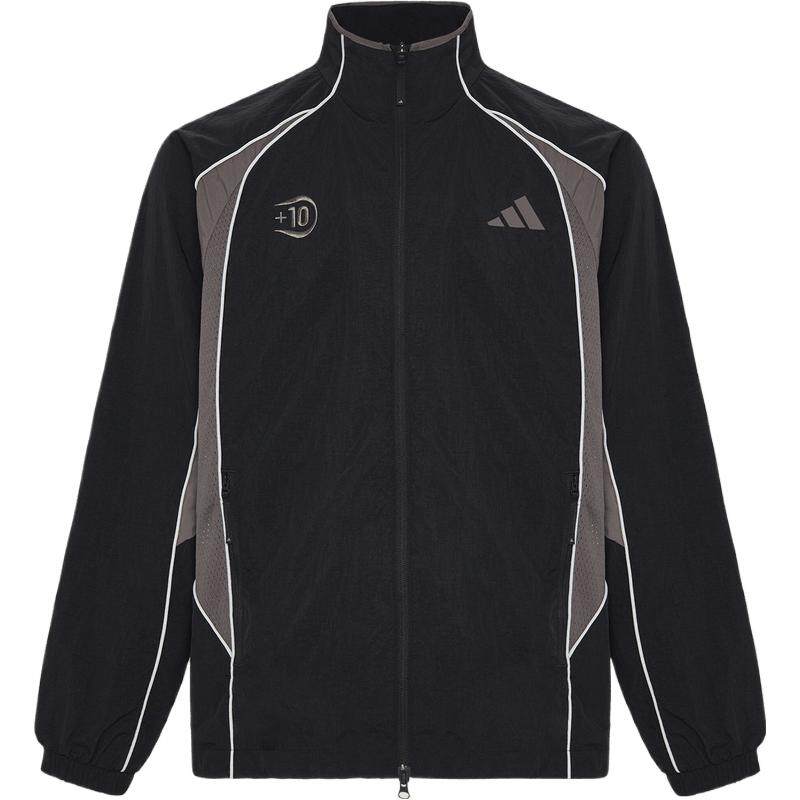 adidas阿迪达斯男子足球风休闲运动夹克外套撞色拼接上衣KX2845