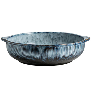 酸菜鱼大盆碗14英寸双耳汤碗大号家用水煮鱼毛血旺专用汤盆大盘子