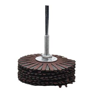 砂布打磨花头百叶砂布丝轮磨头八角家具线条浮雕雕刻毛刺崖柏抛