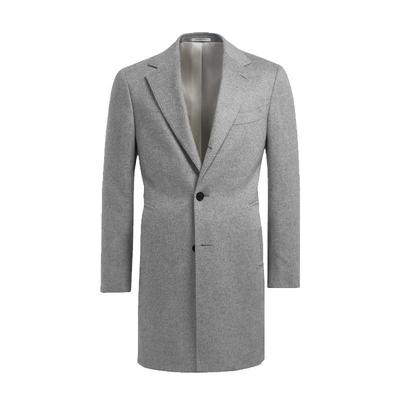 Suitsupply浅灰色羊绒大衣外套