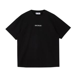 绫致杰克琼斯男春季T恤百搭休闲情侣款立体刺绣舒适罗纹圆领宽松