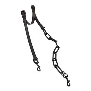 适用于LV黑武士keepall25肩带链条改造配件橙色装饰链内胆