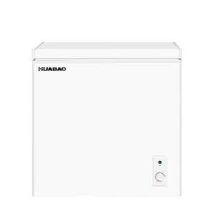 华宝一级节能小冰柜家用商用小型全冷冻冷藏两用迷你节能无霜冷柜