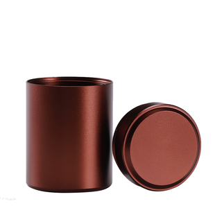 旅行迷你便携式金属茶叶罐储存密封罐不锈钢茶叶盒铁盒小茶罐茶具