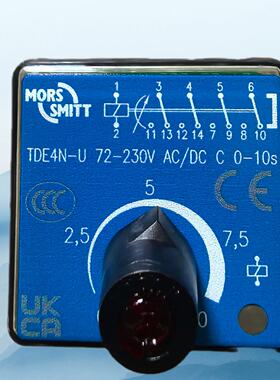 议价MORS SMITT 继电器TDE4N-U 72-230 VAC/DC 0-60S 0-30S