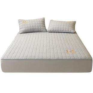 2025新款夹棉加厚床笠单件防滑席梦思床垫保护套全包抗菌罩床单套